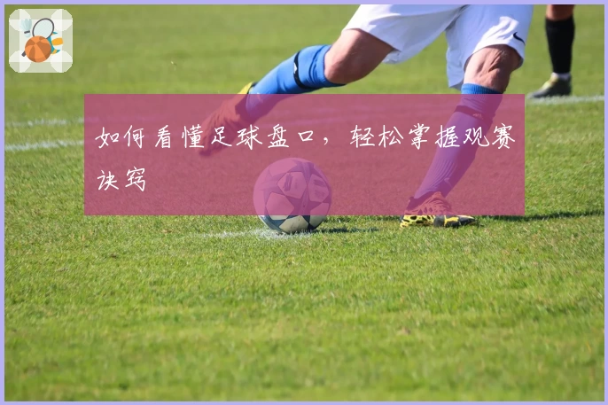 如何看懂足球盘口，轻松掌握观赛诀窍